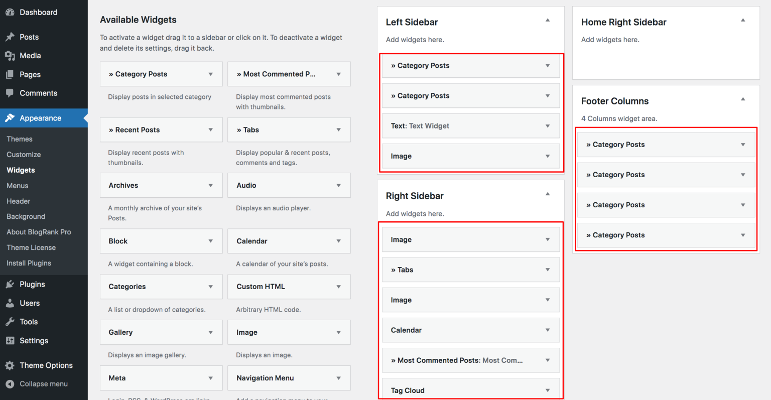 BlogRank Pro Theme Documentation - WPEnjoy