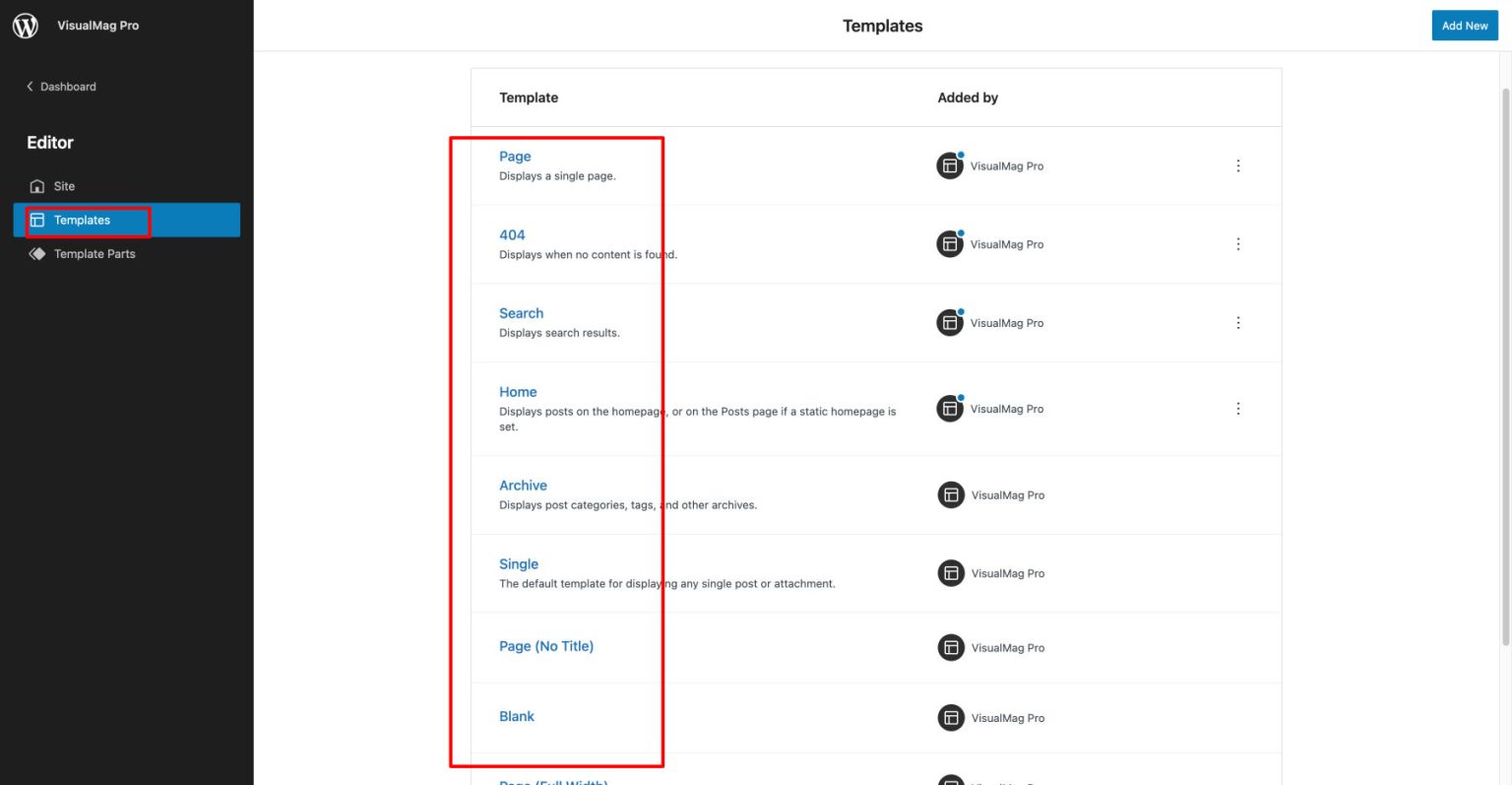 VisualMag Pro Theme Documentation - WPEnjoy